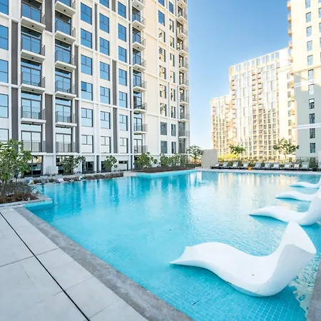First Class Apartments In Dubai Hills - Next To Dubai Hills Mall - Socio, Collective And Golfville Towers Exterior photo